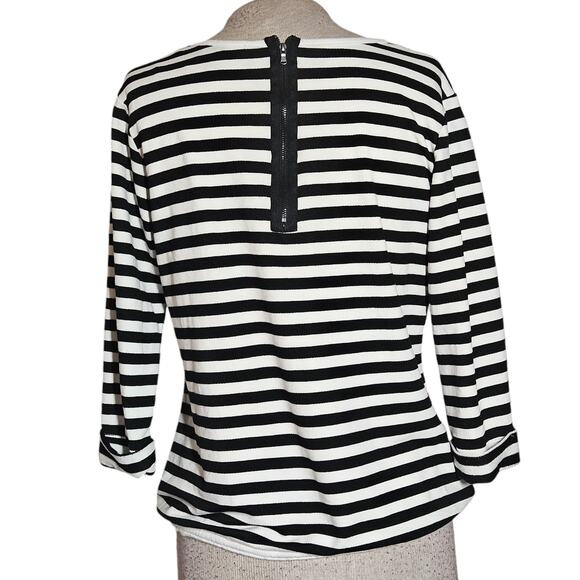 Stripped Pullover Sweater Size Medium - Picture 2 of 4